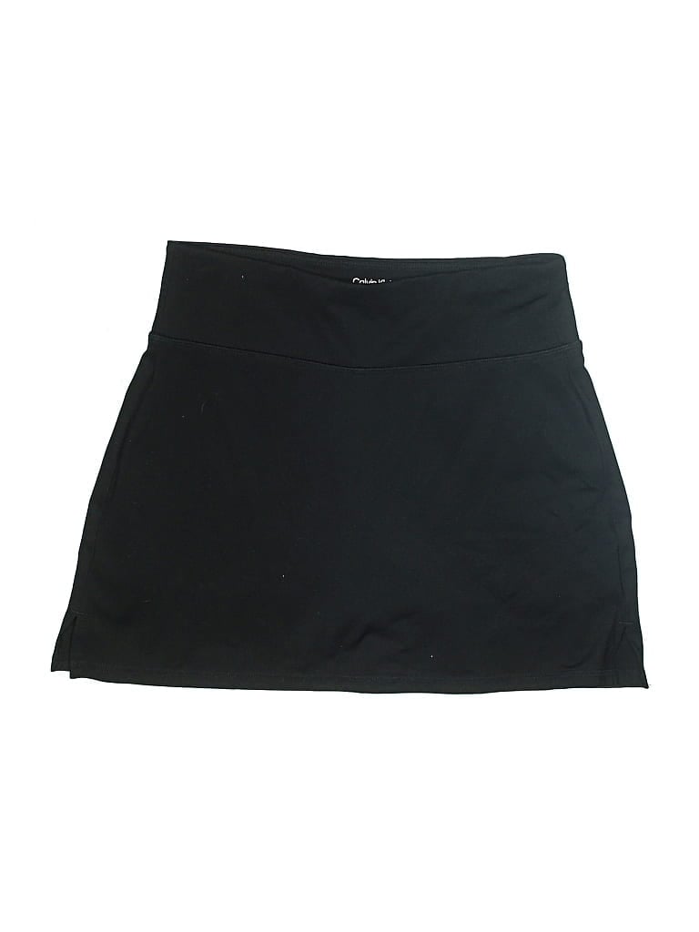 Pre-owned Calvin Klein Performance Active Skort In Black