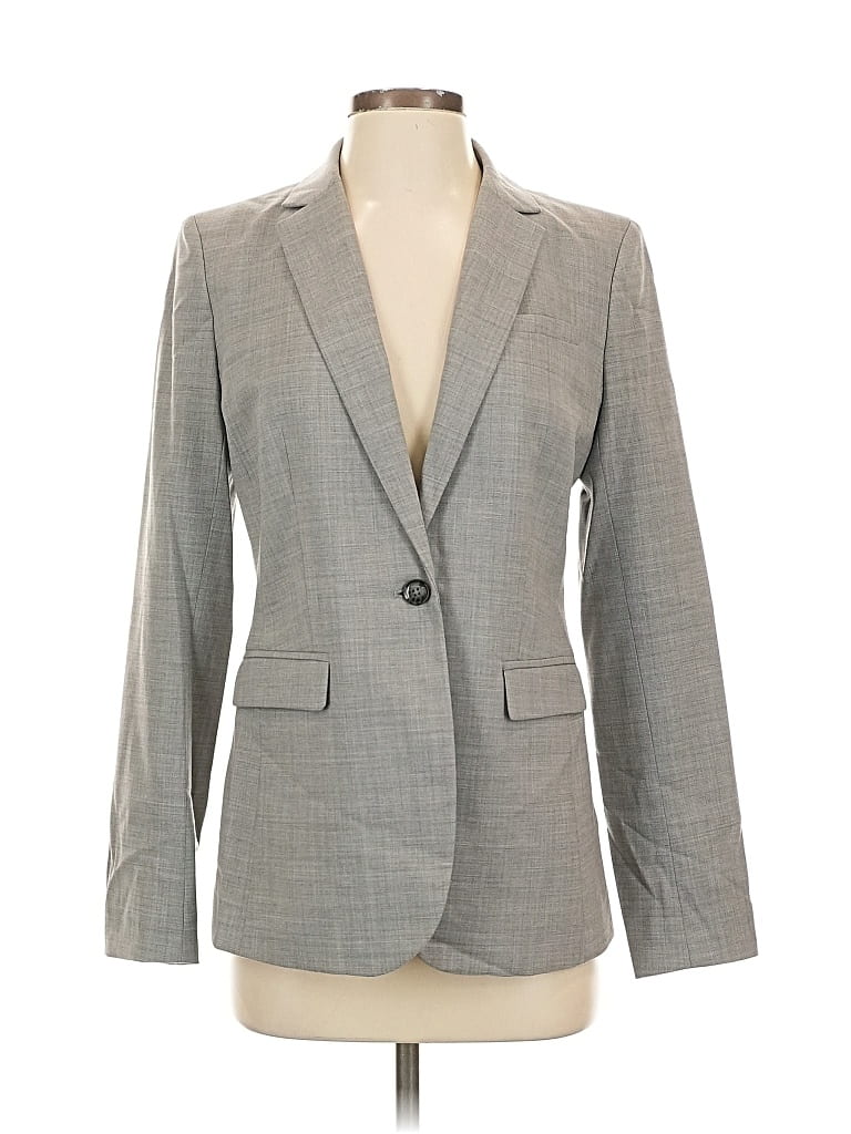 Click to view more detailed imagery on our partner's website Pre-owned Banana Republic Wool Blazer Jacket In Gray