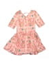 Dot Dot Smile Hearts Pink Dress Size 2T - photo 1
