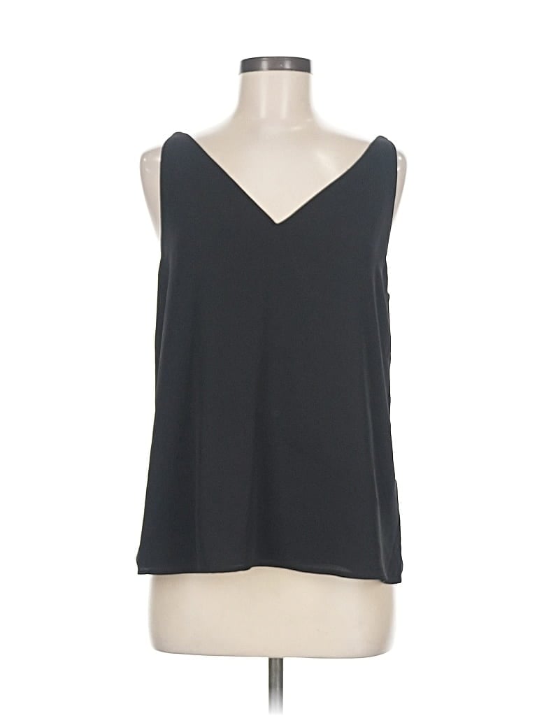 Pre-owned Express Outlet Sleeveless Top Black V Neck Tops