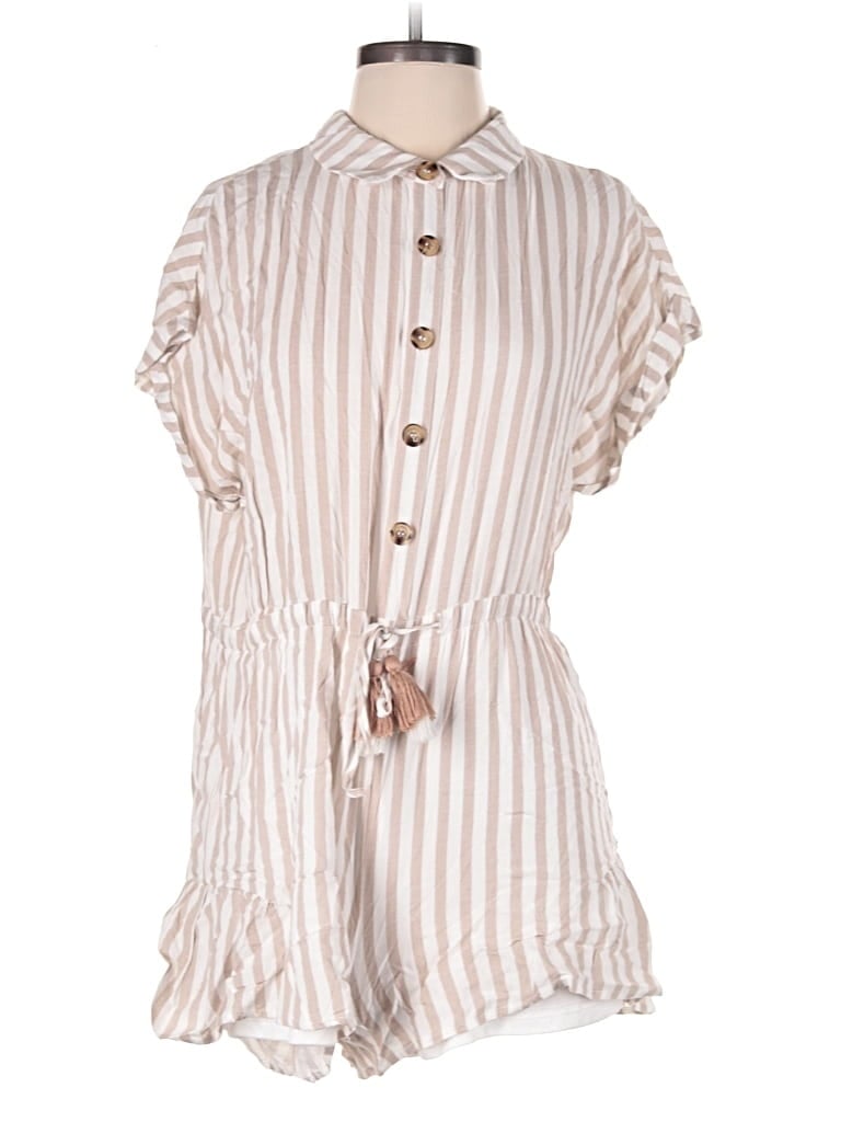 AAKAA Pre-owned Romper In Brown