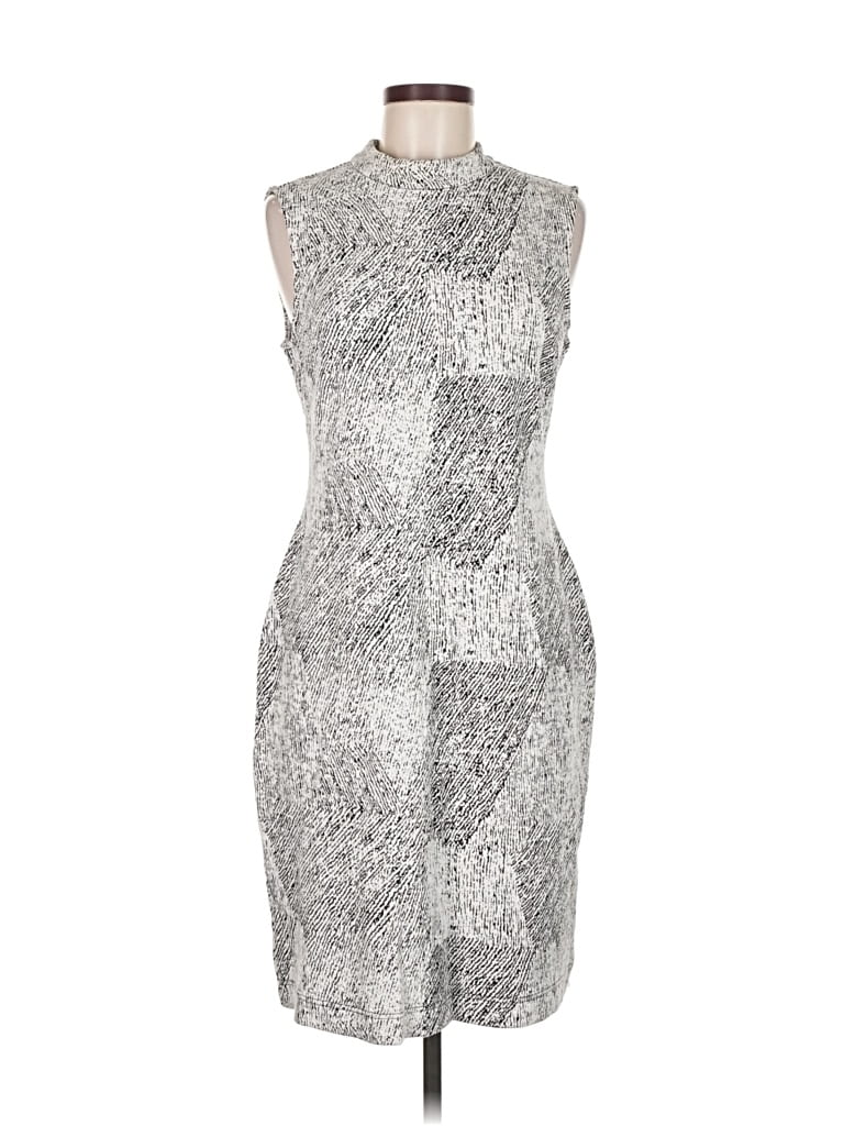 Click to view more detailed imagery on our partner's website Pre-owned Sharagano Cocktail Dress In Gray