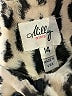 Milly Minis Animal Print Gold Jacket Size 14 - photo 3