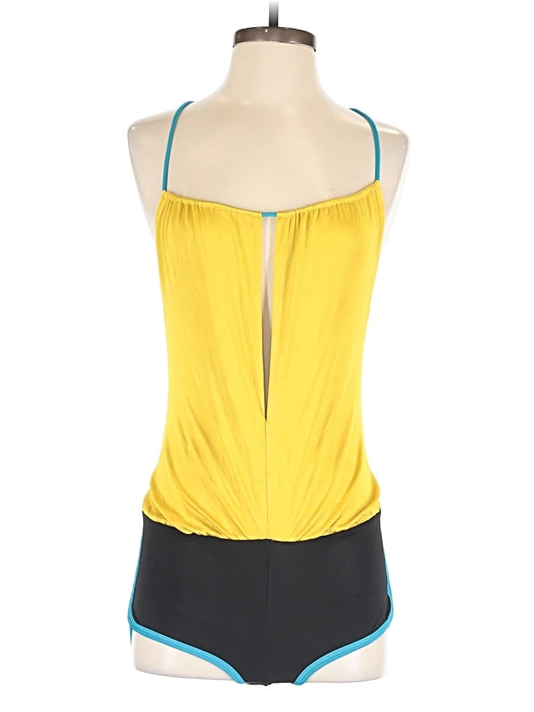 Pre-owned Marciano Romper In Yellow