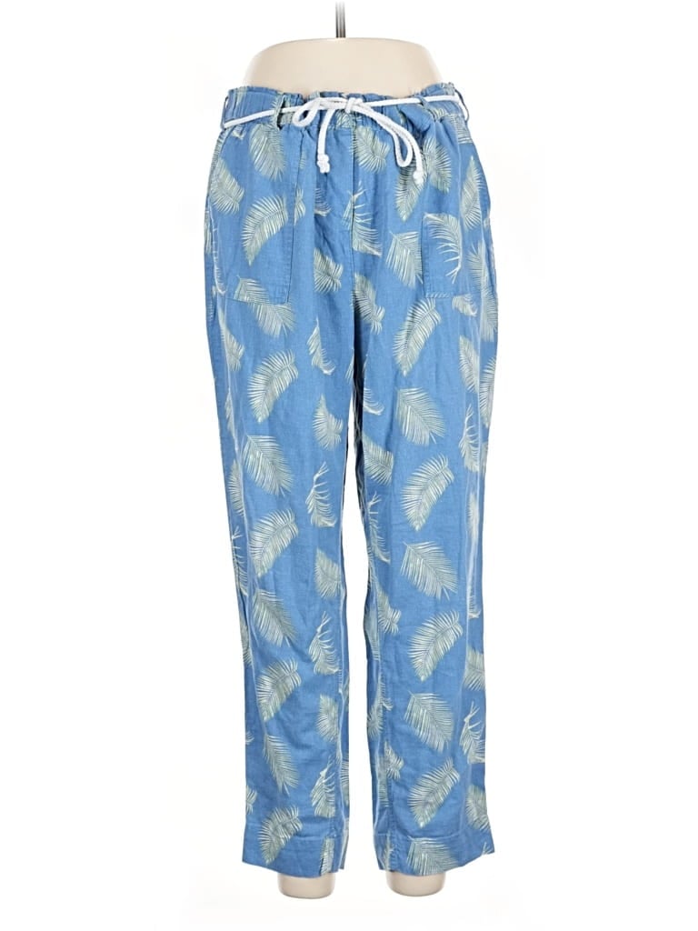 PER SE Pre-owned Linen Pants In Blue