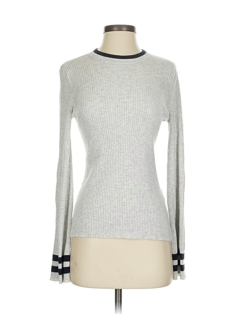 Pre-owned Frame Pullover Sweater In Gray