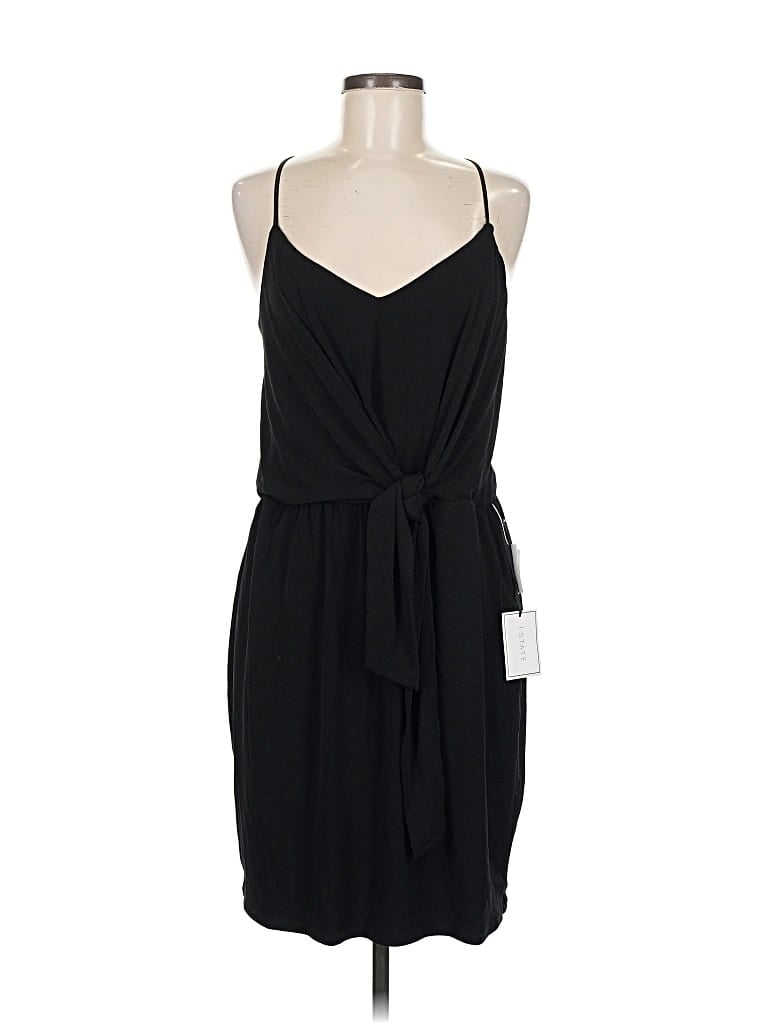 Pre-owned 1.state Cocktail Dress In Black