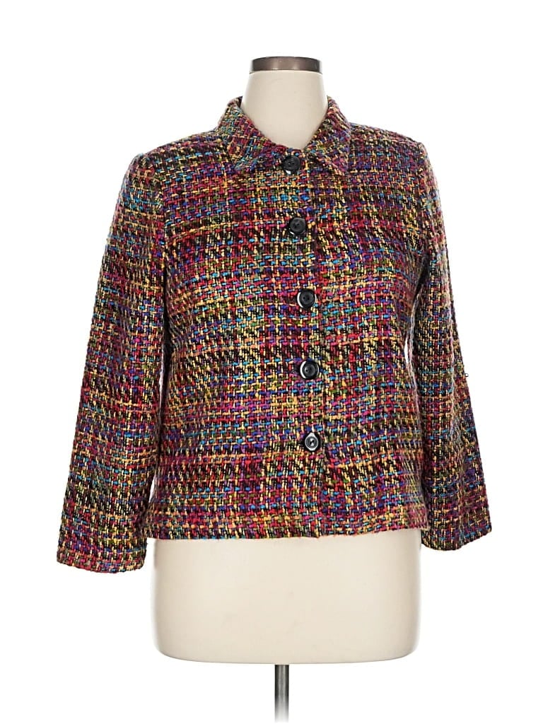 Pre-owned Coldwater Creek Jacket In Purple