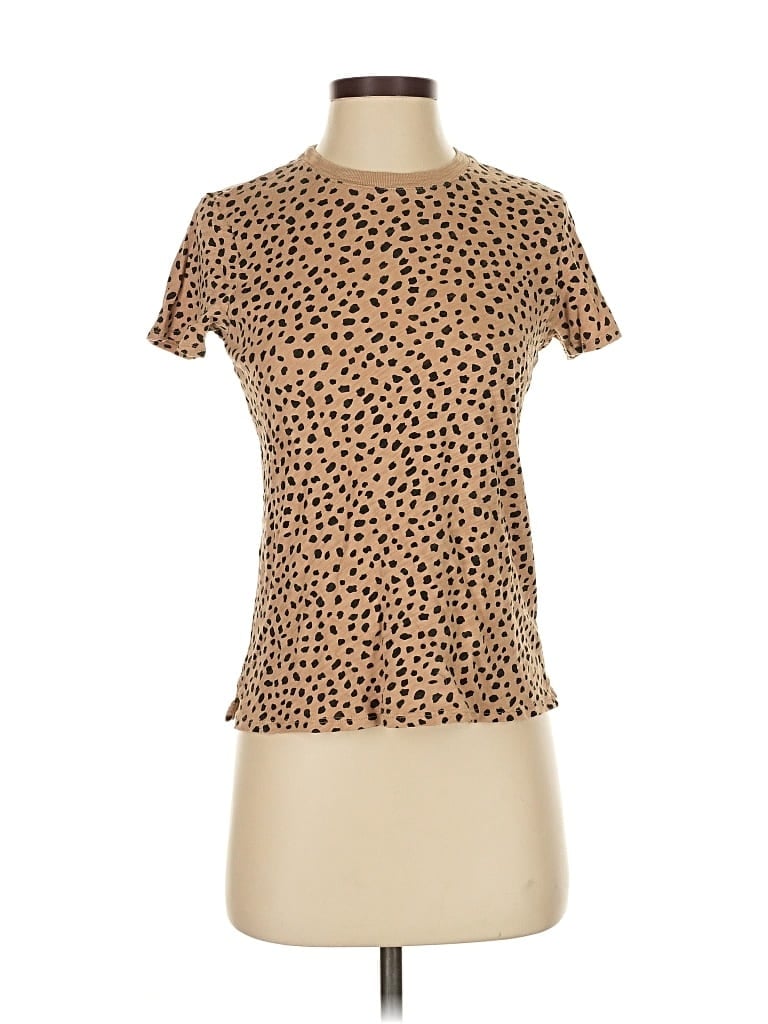 ATM ANTHONY THOMAS MELILLO Pre-owned Short Sleeve T-shirt In Brown