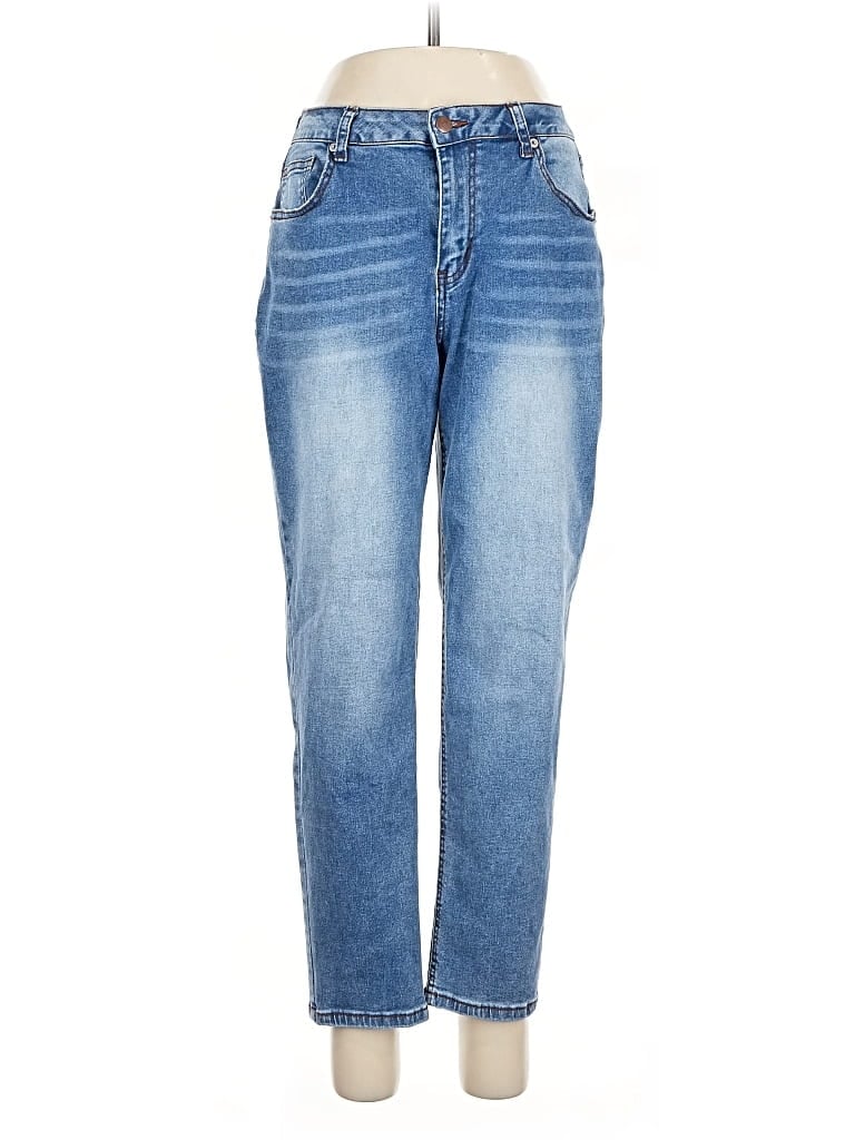 Pre-owned Flamingals By Flamingo Shop Jeans In Blue