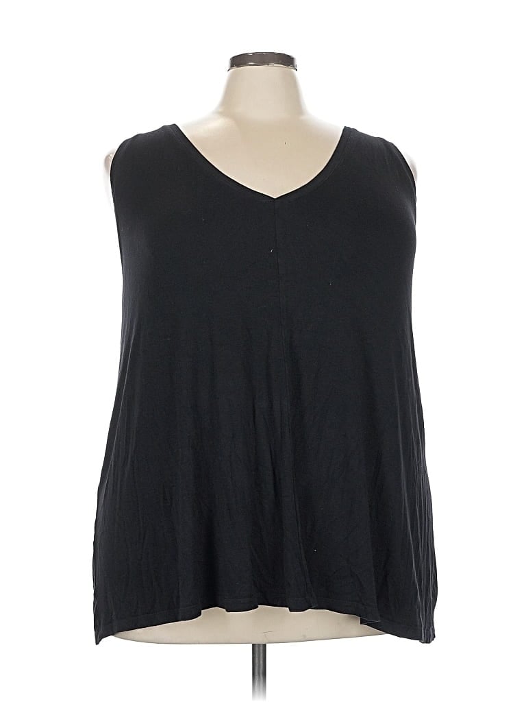 LANE BRYANT Pre-owned Sleeveless Blouse In Black
