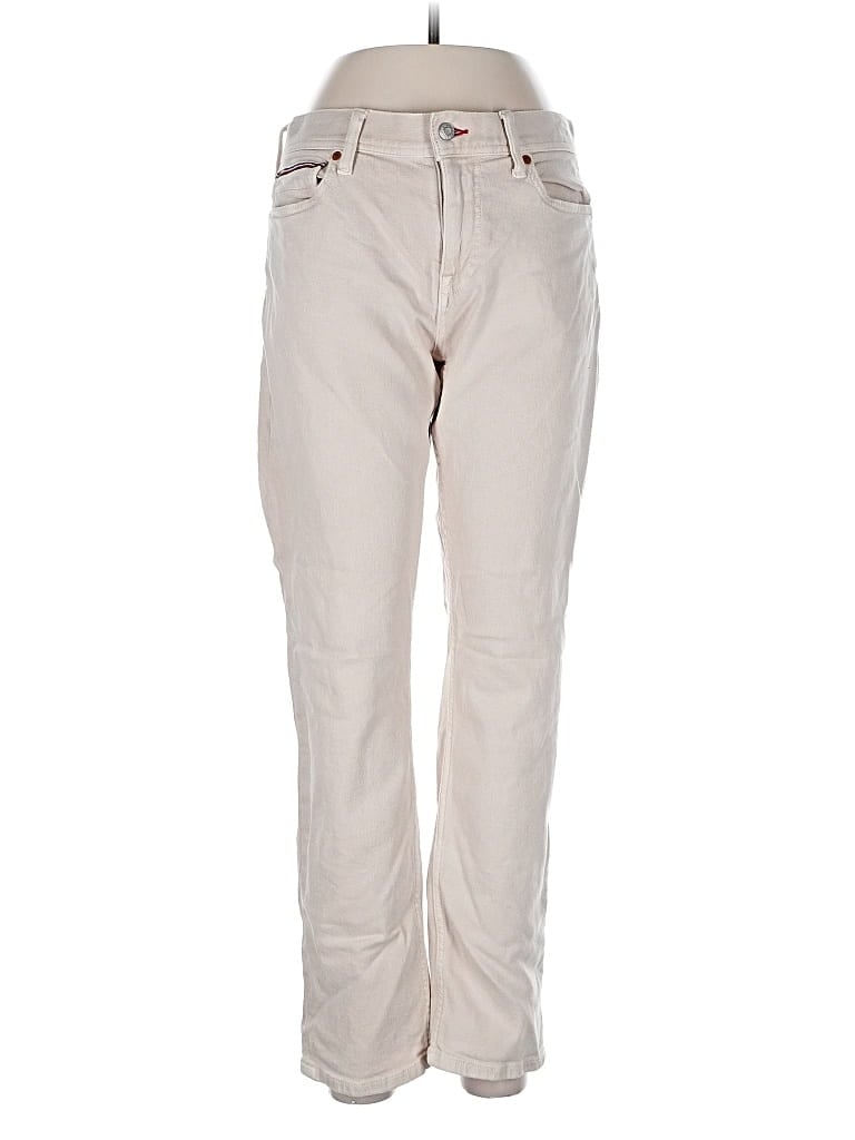 Pre-owned Tommy Hilfiger Jeans In White