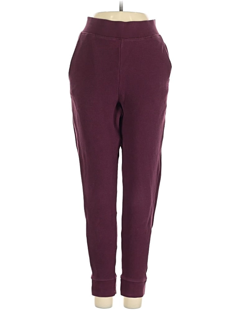 Pre-owned Sweaty Betty Casual Pants In Burgundy