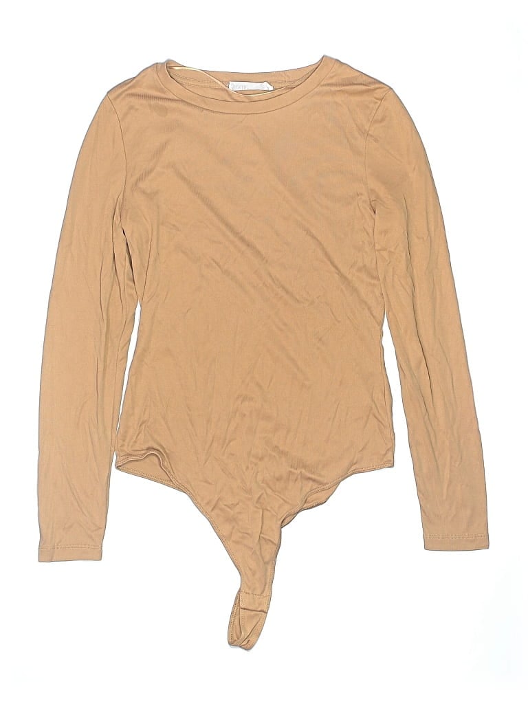 Pre-owned Elodie Bodysuit In Brown