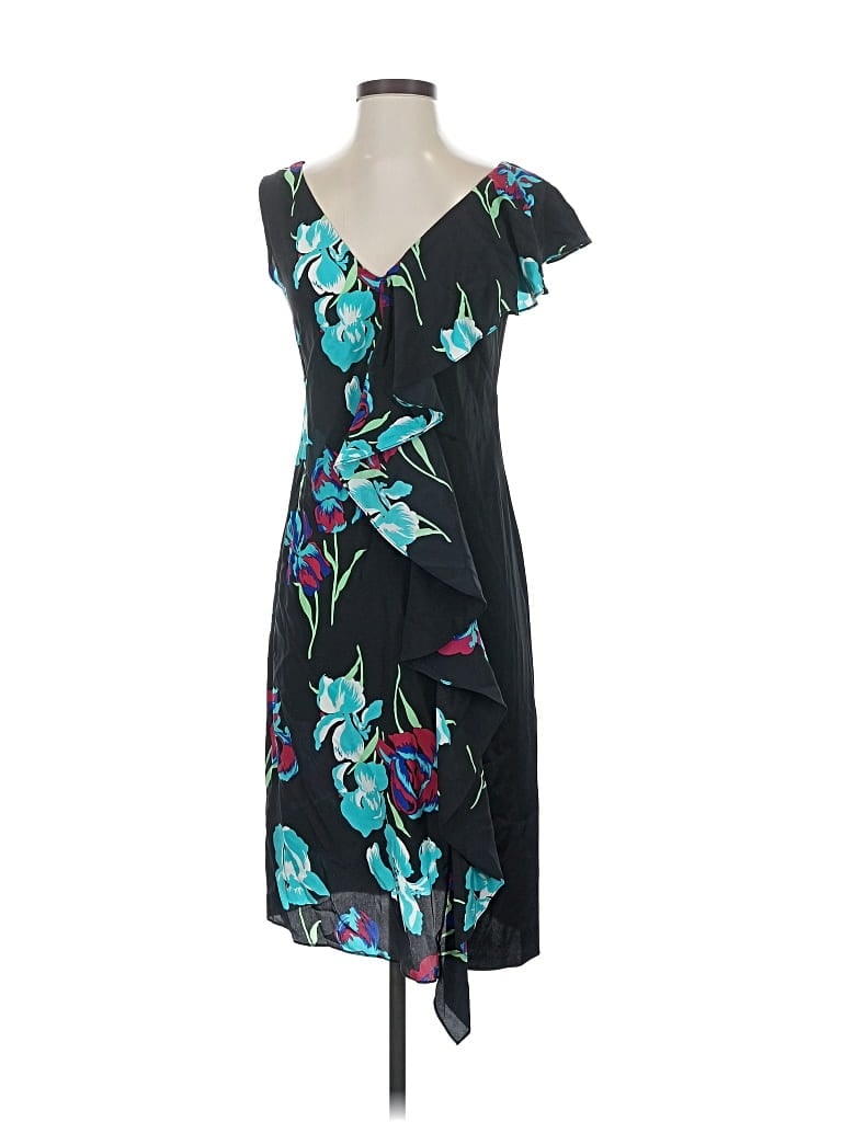 Pre-owned Diane Von Furstenberg Cocktail Dress In Black