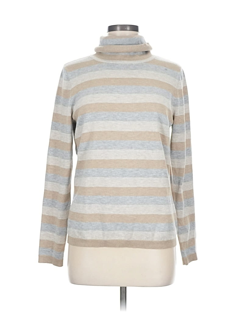 Pre-owned Retrology Turtleneck Sweater In Silver