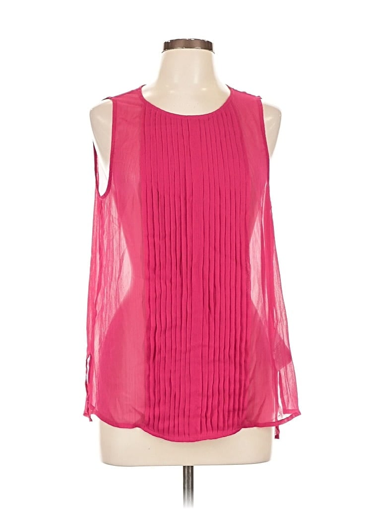 Pre-owned Banana Republic Factory Store Sleeveless Blouse In Pink