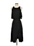 Splendid Solid Black Casual Dress Size XS - photo 1