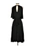 Splendid Solid Black Casual Dress Size XS - photo 2