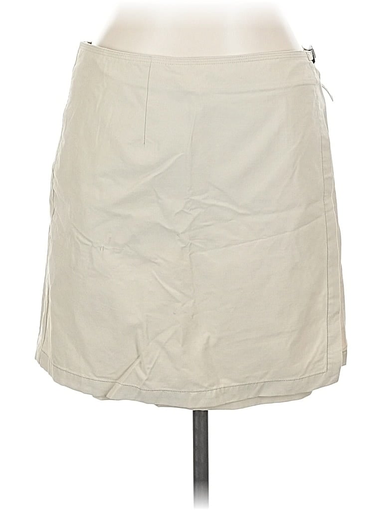 Pre-owned Horny Toad Casual Skirt In White