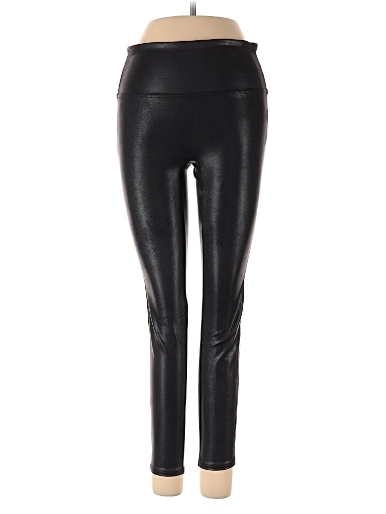 Pre-owned Spanx Active Pants In Black