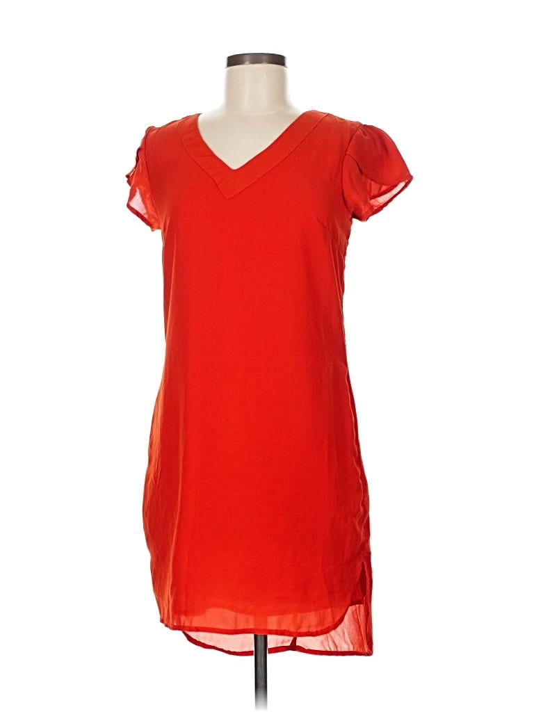 Pre-owned Japna Casual Dress In Red