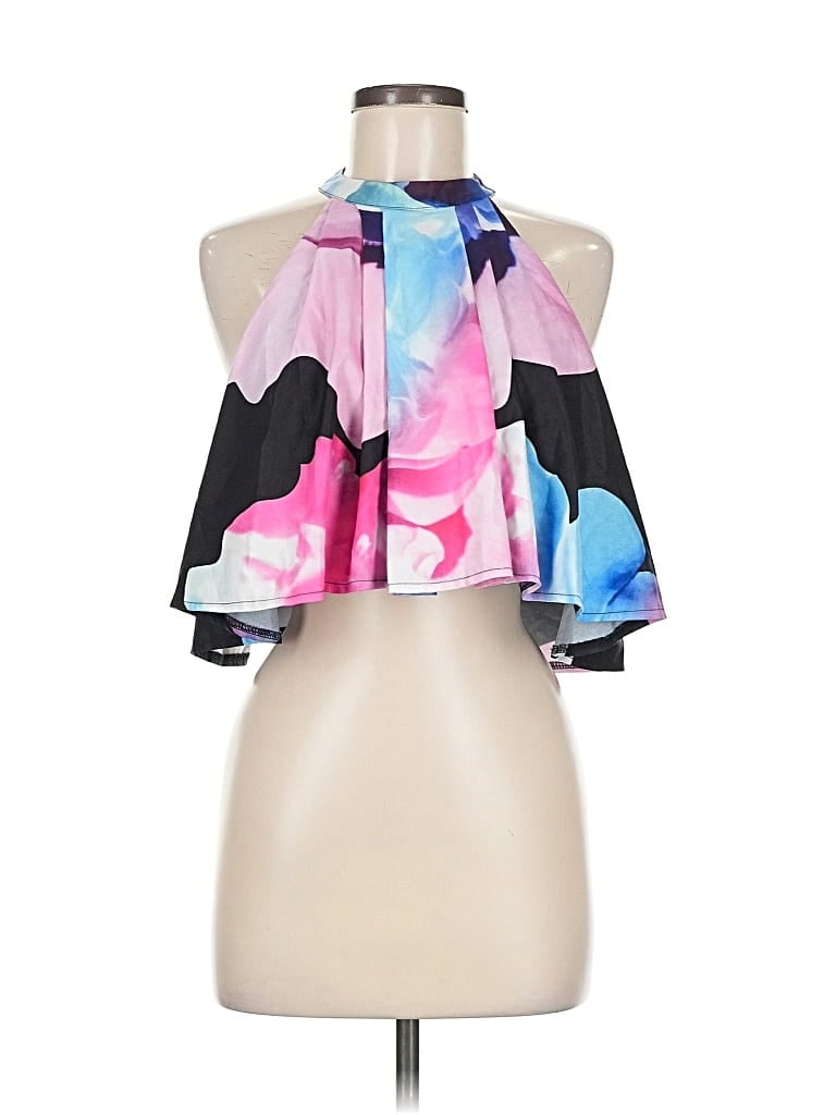 Pre-owned L'atiste By Amy Sleeveless Blouse In Pink