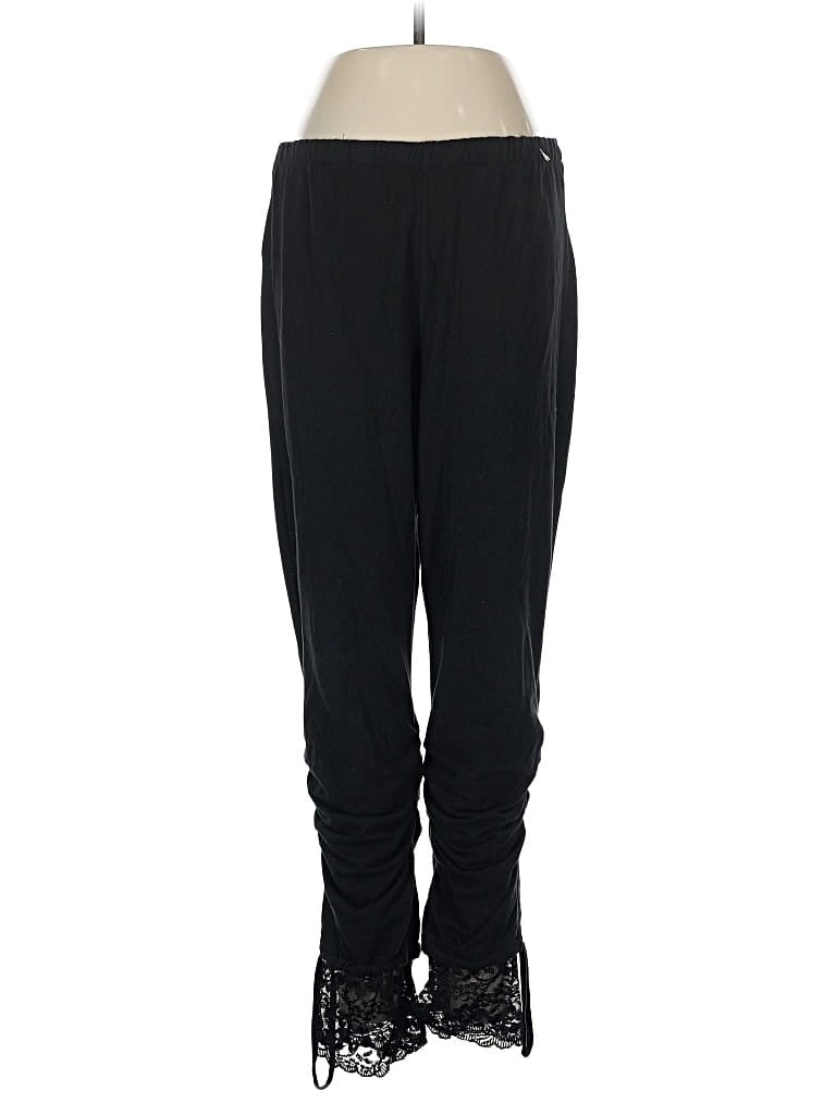 Pre-owned Unbranded Track Pants In Black