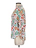 Zara Paisley White 3/4 Sleeve Blouse Size XS - photo 5