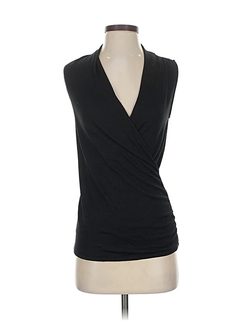 Pre-owned 41hawthorn Sleeveless Blouse In Black