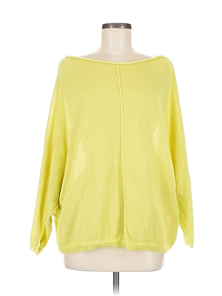 Click to view more detailed imagery on our partner's website Pre-owned Zara Pullover Sweater In Yellow