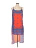 Casting Graphic Orange Red Casual Dress Size Lg (3 or L) - photo 1