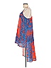 Casting Graphic Orange Red Casual Dress Size Lg (3 or L) - photo 5