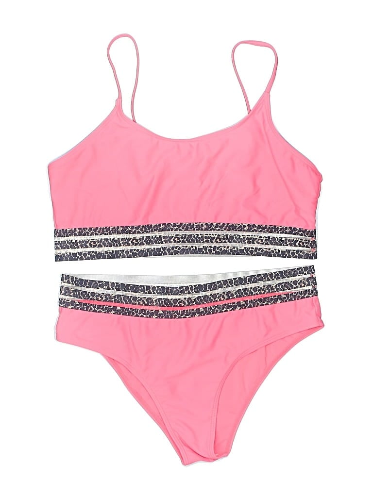 Pre-owned Unbranded One Piece Swimsuit In Pink