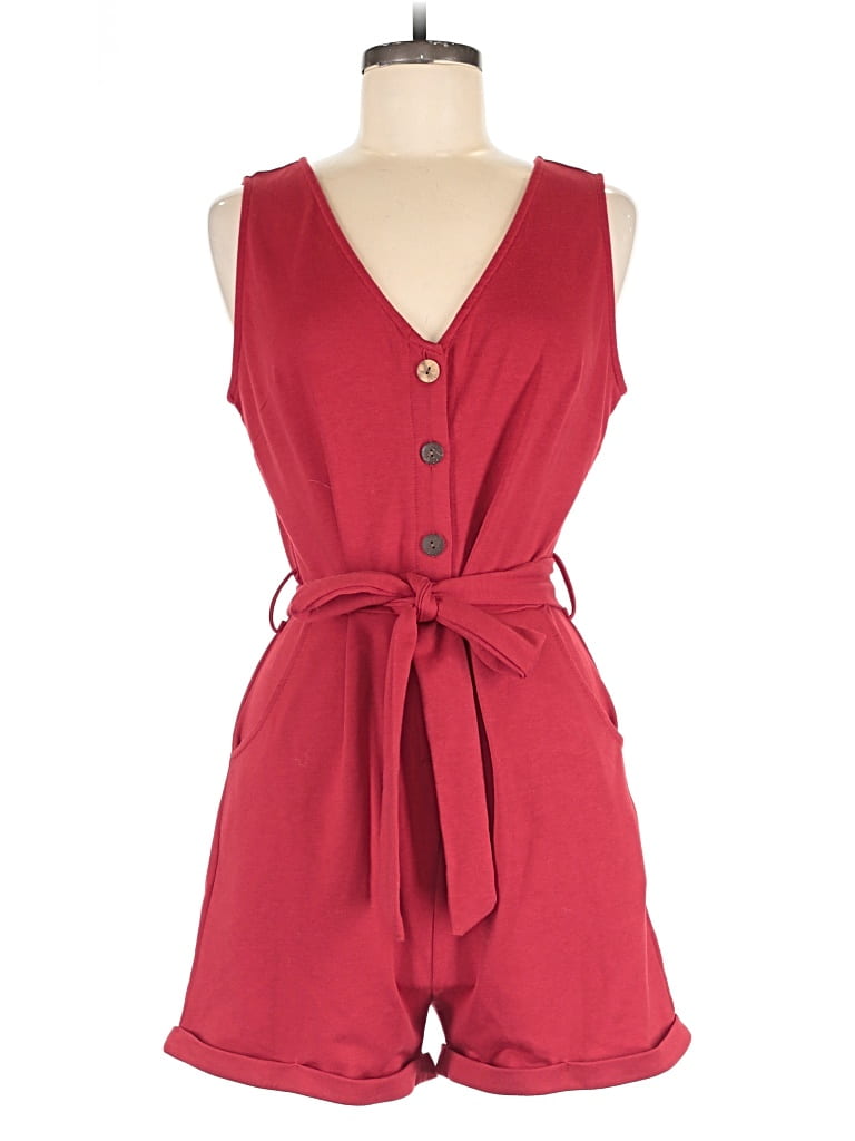 Pre-owned Unbranded Romper In Red