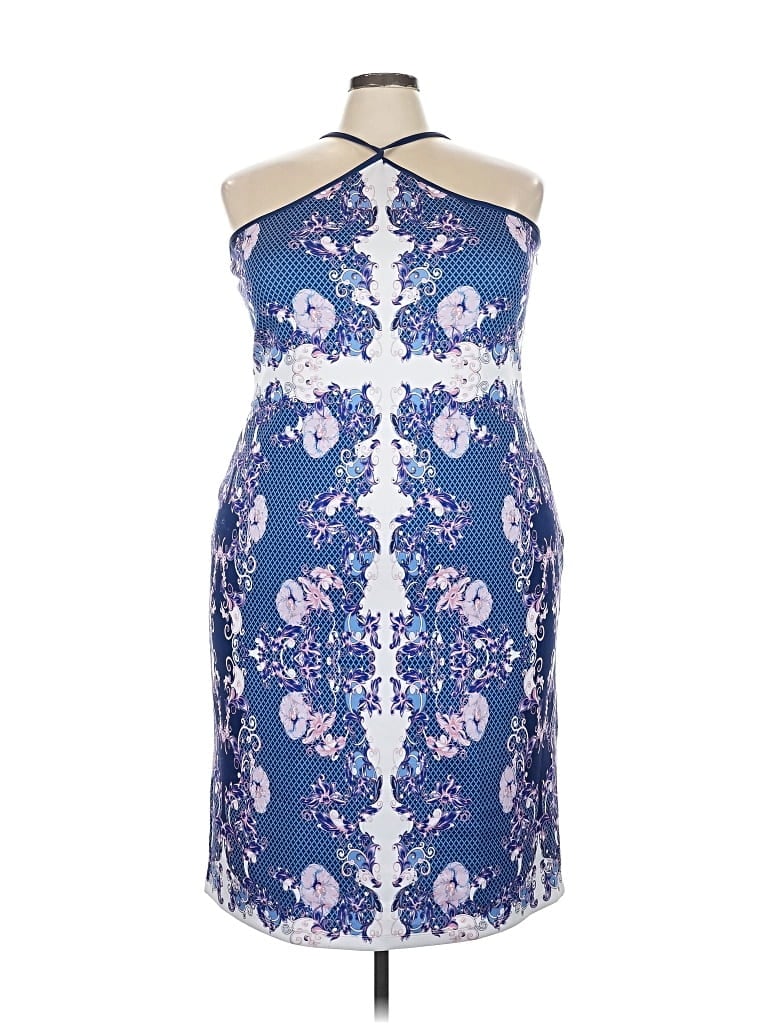 Pre-owned Venus Cocktail Dress In Blue