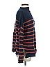 Madewell Stripes Blue Turtleneck Sweater Size S - photo 4