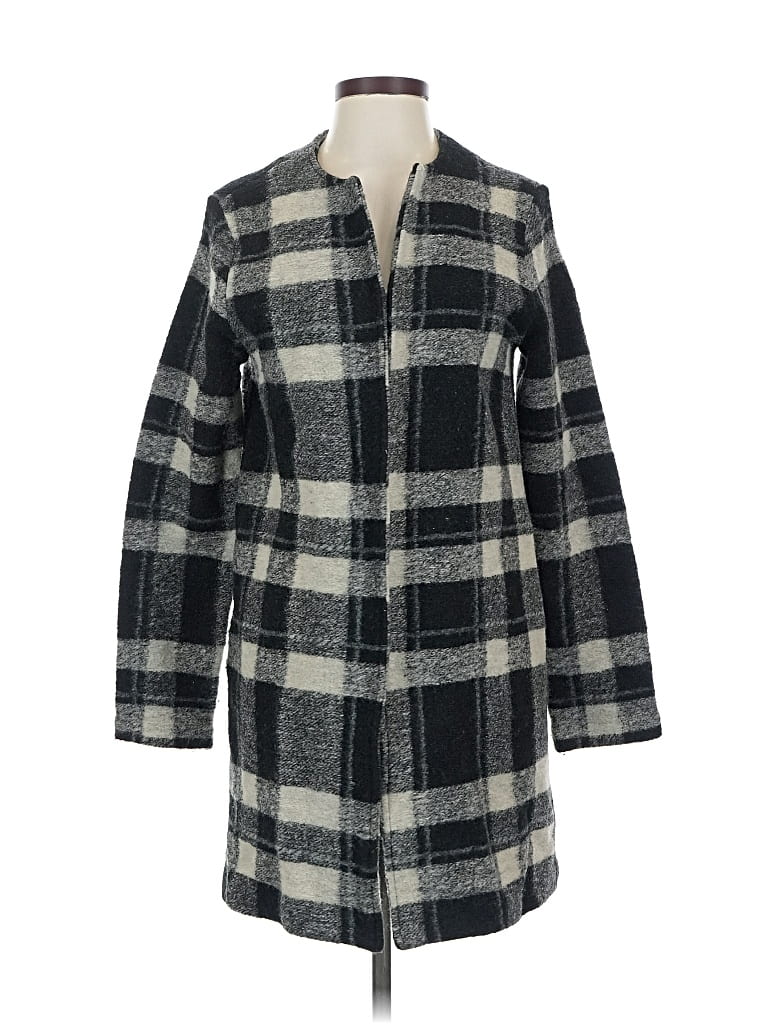 Pre-owned Max Studio Coat In Gray