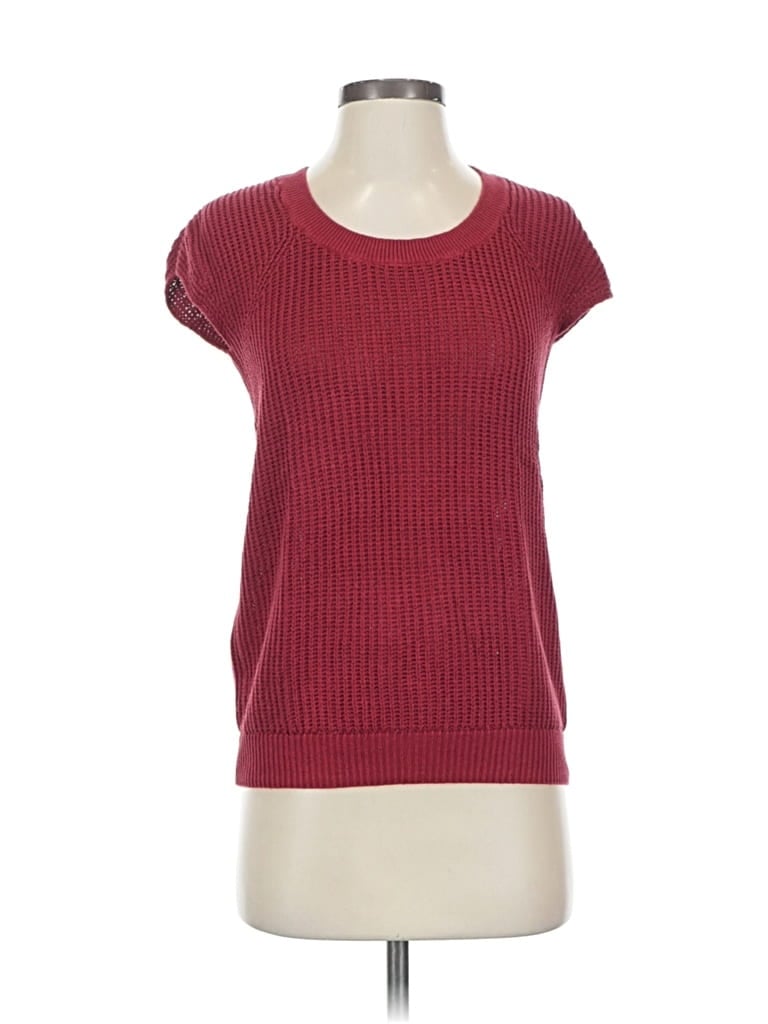 GAP OUTLET Pre-owned Sweater Vest In Burgundy