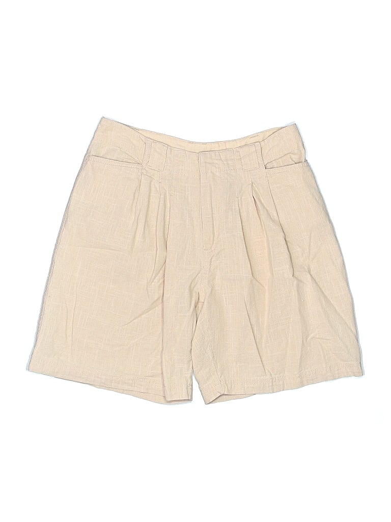 Pre-owned Free People Khaki Shorts In White