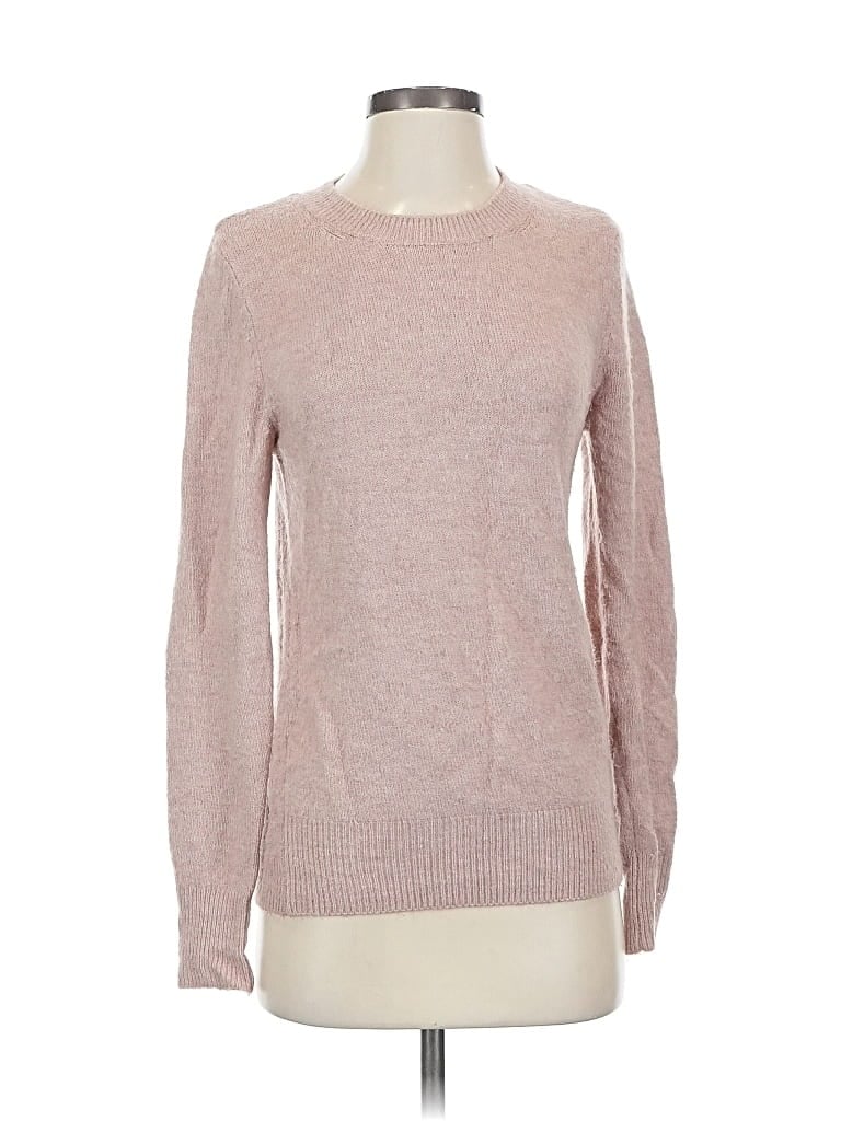 Pre-owned H&m Pullover Sweater In Pink