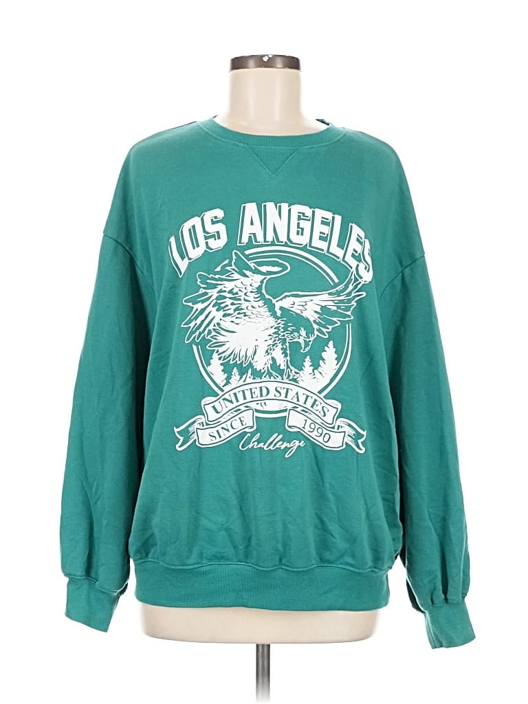 Pre-owned Unbranded Sweatshirt In Blue