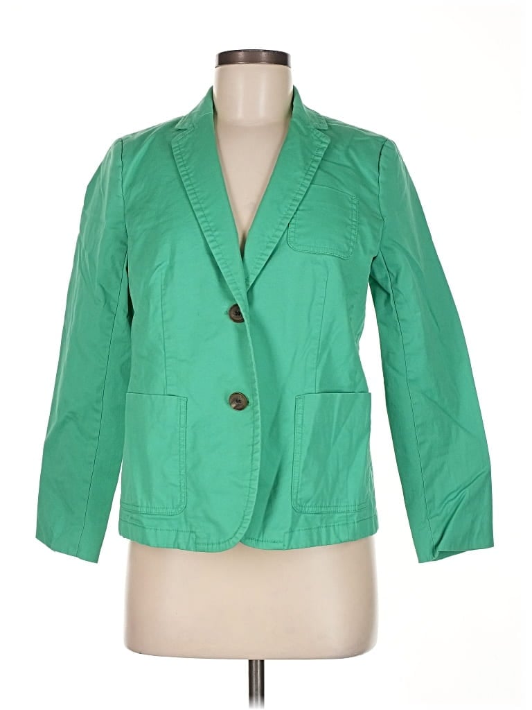 Click to view more detailed imagery on our partner's website Pre-owned Talbots Blazer Jacket In Green