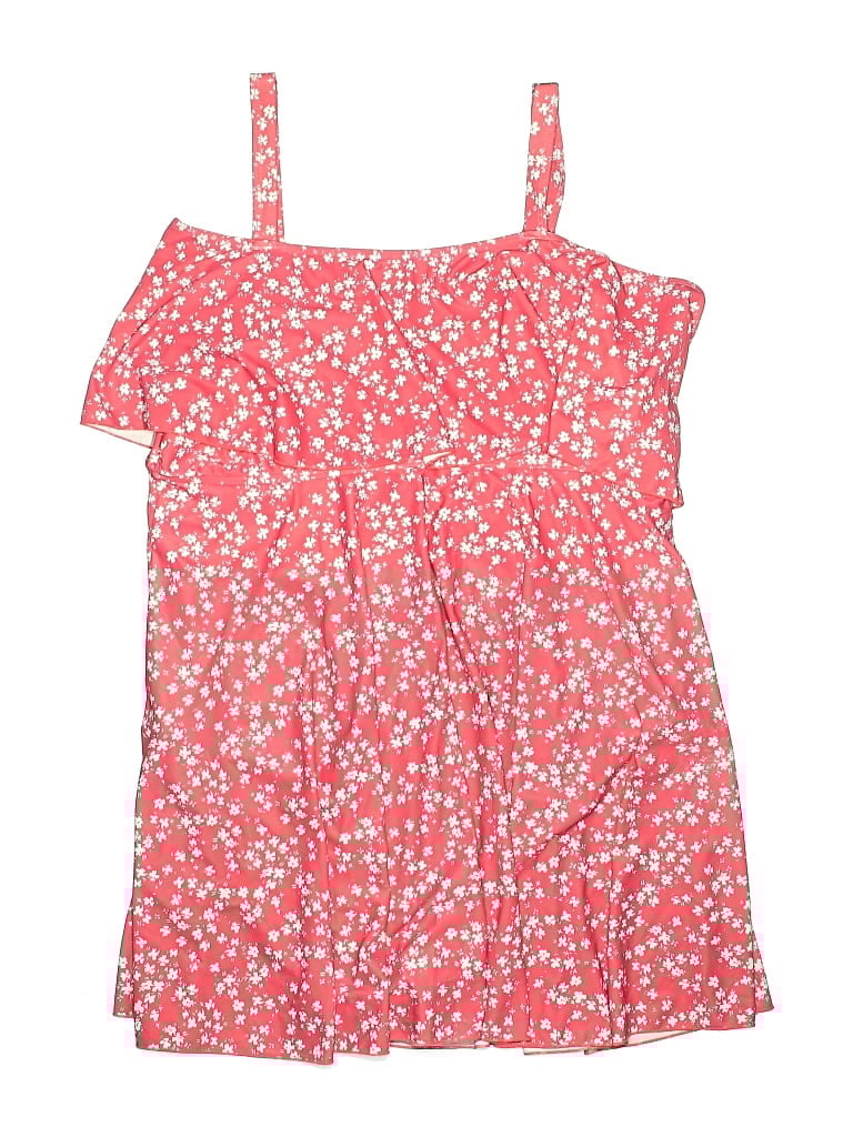 Pre-owned Bloomchic Sleeveless Top Pink Cold Shoulder Neckline Tops