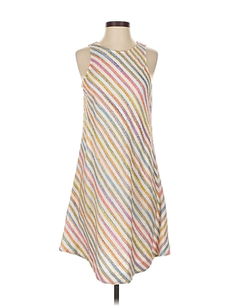 Pre-owned Lou & Grey Casual Dress In Brown