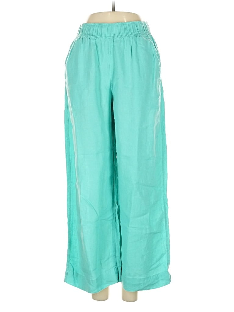 Pre-owned Tahari Linen Pants In Blue