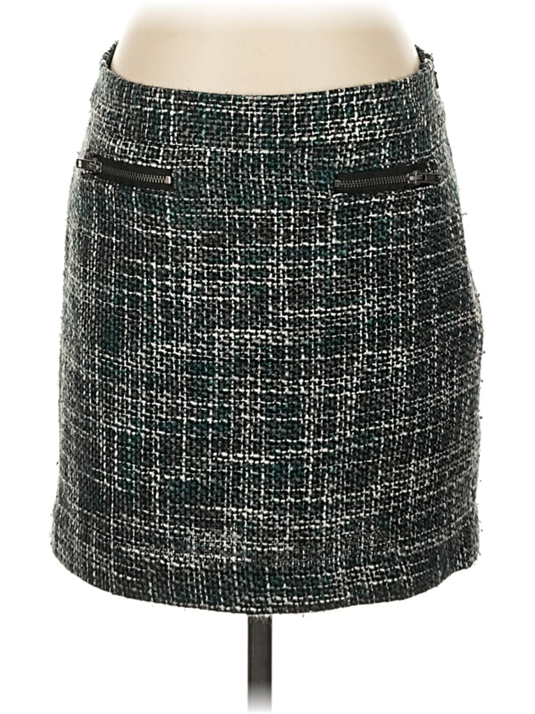 Pre-owned Ann Taylor Loft Casual Skirt In Green
