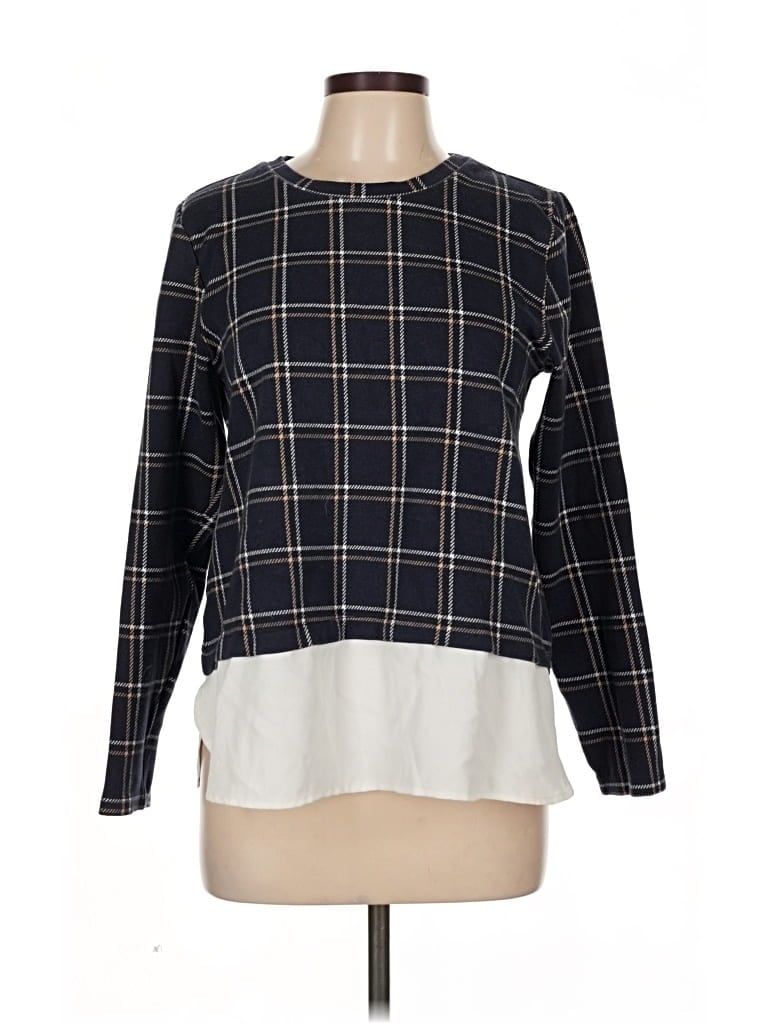 Pre-owned Ann Taylor Pullover Sweater In Black