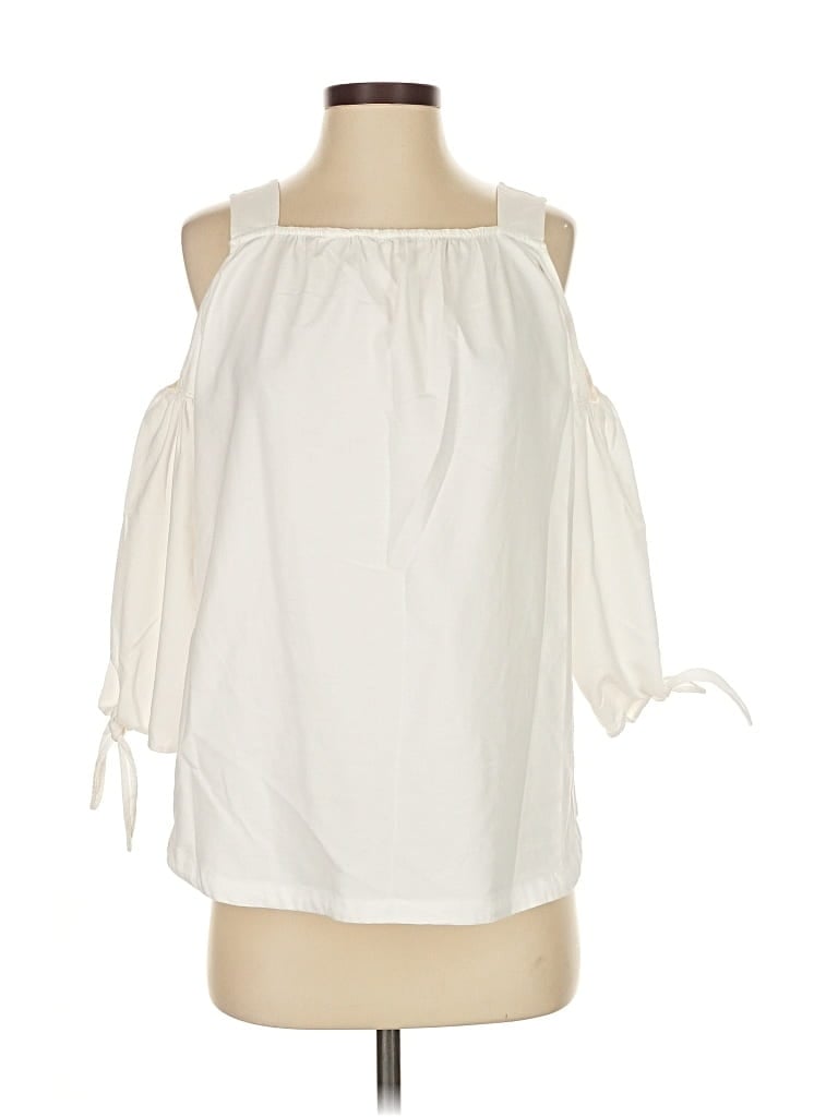 Click to view more detailed imagery on our partner's website Pre-owned Madewell Sleeveless Blouse In White