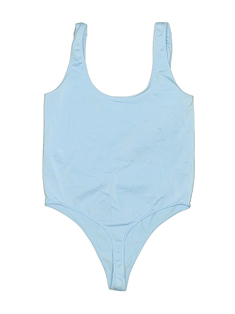 Pre-owned Out From Under Bodysuit In Blue